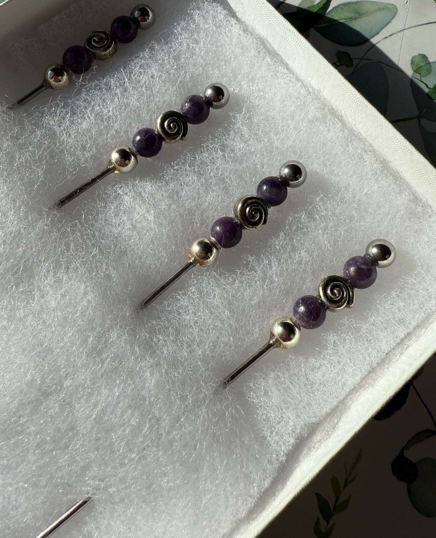 Amethyst 6” Appetizer Skewers