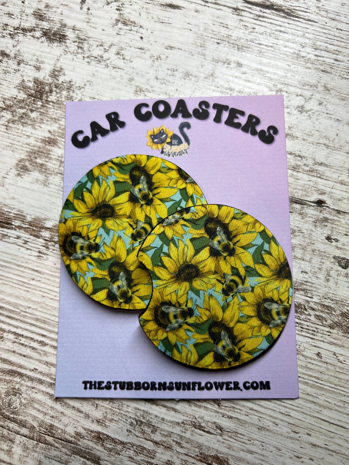 Neoprene Car Coasters