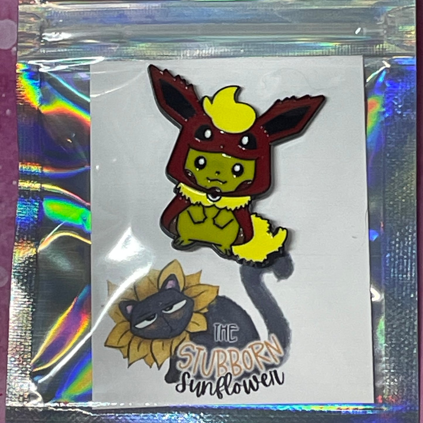 Pikachu Eevolution Costume Pin
