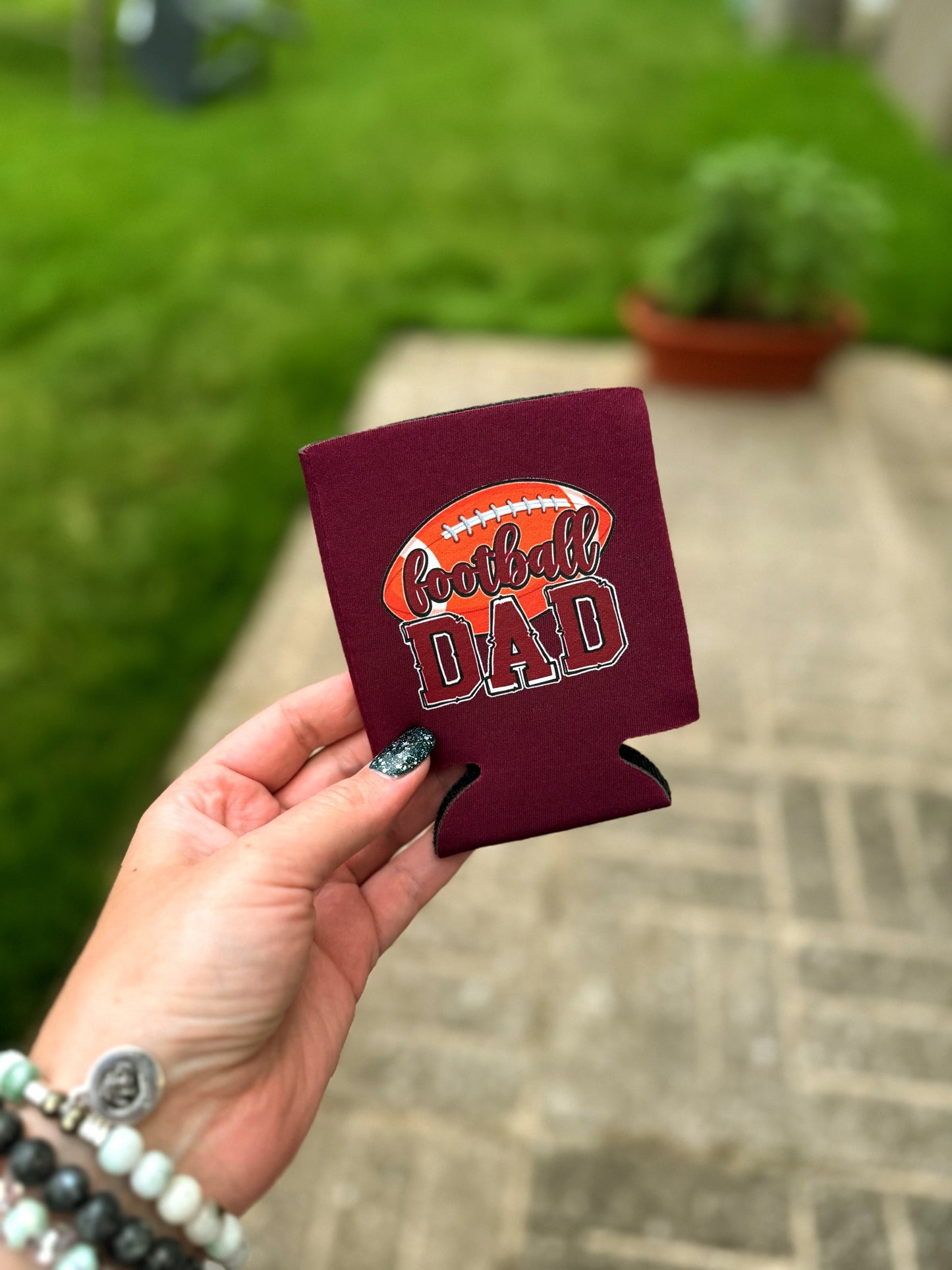 Football Dad Can Koozies