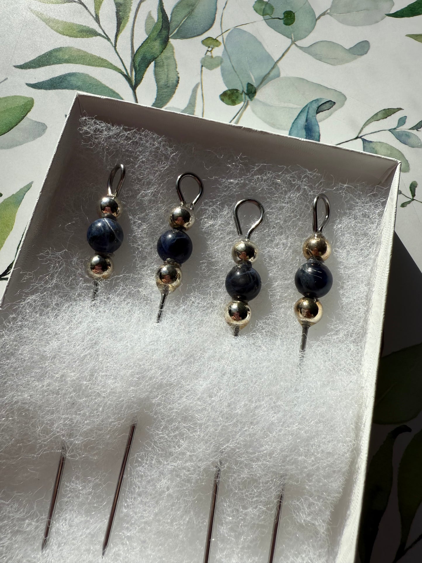 Dark Blue 4” Appetizer Skewers