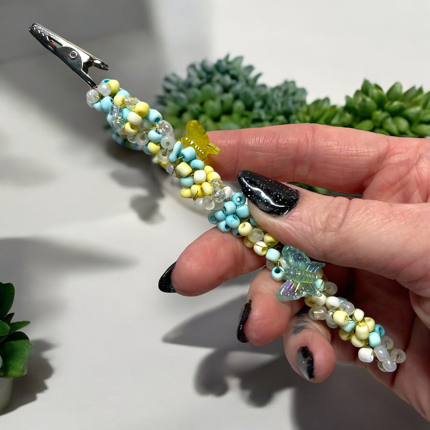 Beaded Herb Holder