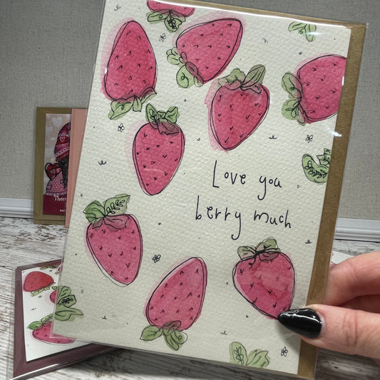 Handcrafted Greeting Cards - Love