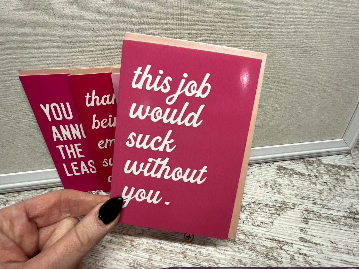 Misfit Misprint Valentines Cards