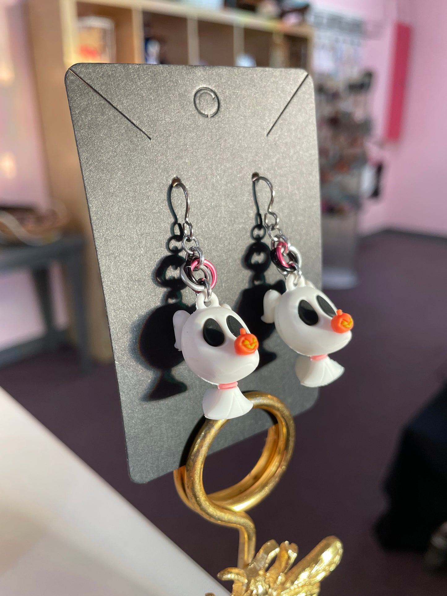 Nightmare Character Earrings || Handcrafted Chainmaille