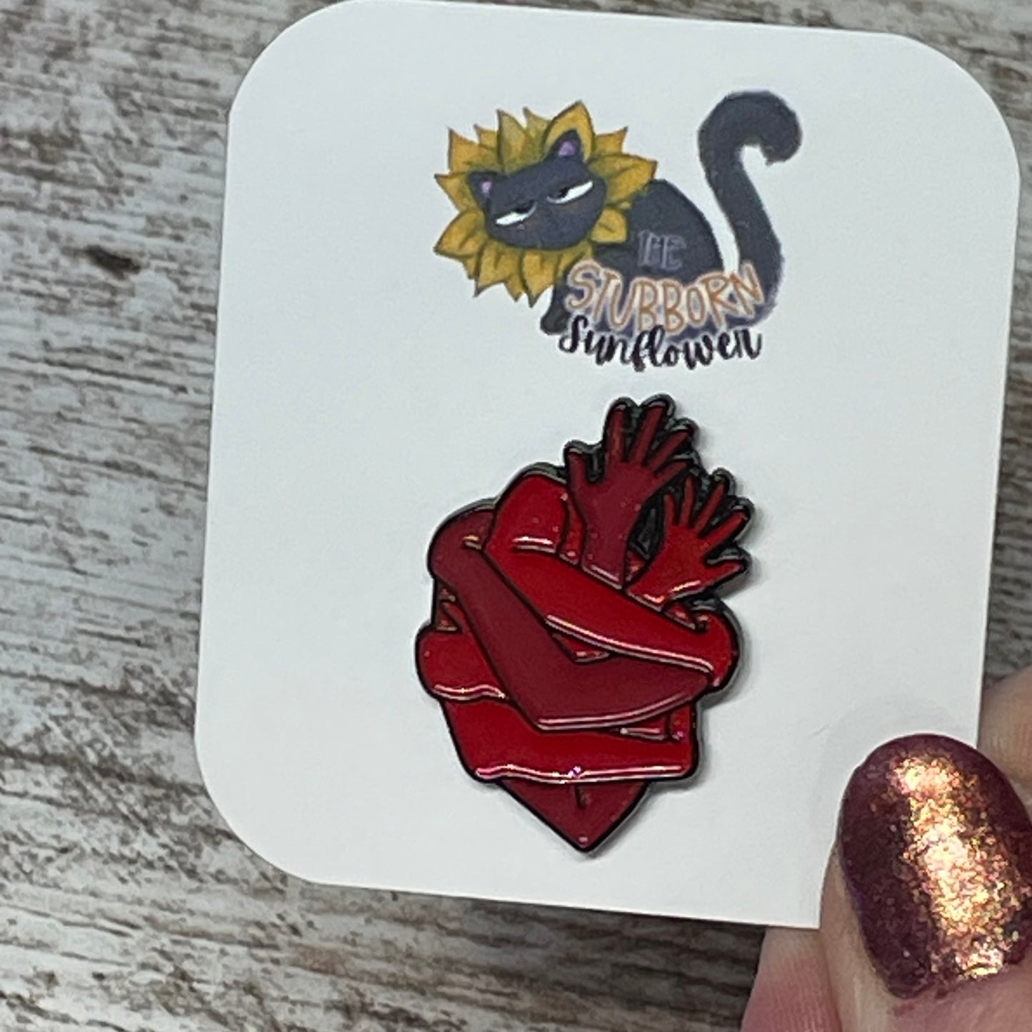 Artistic Anatomical Heart Pins
