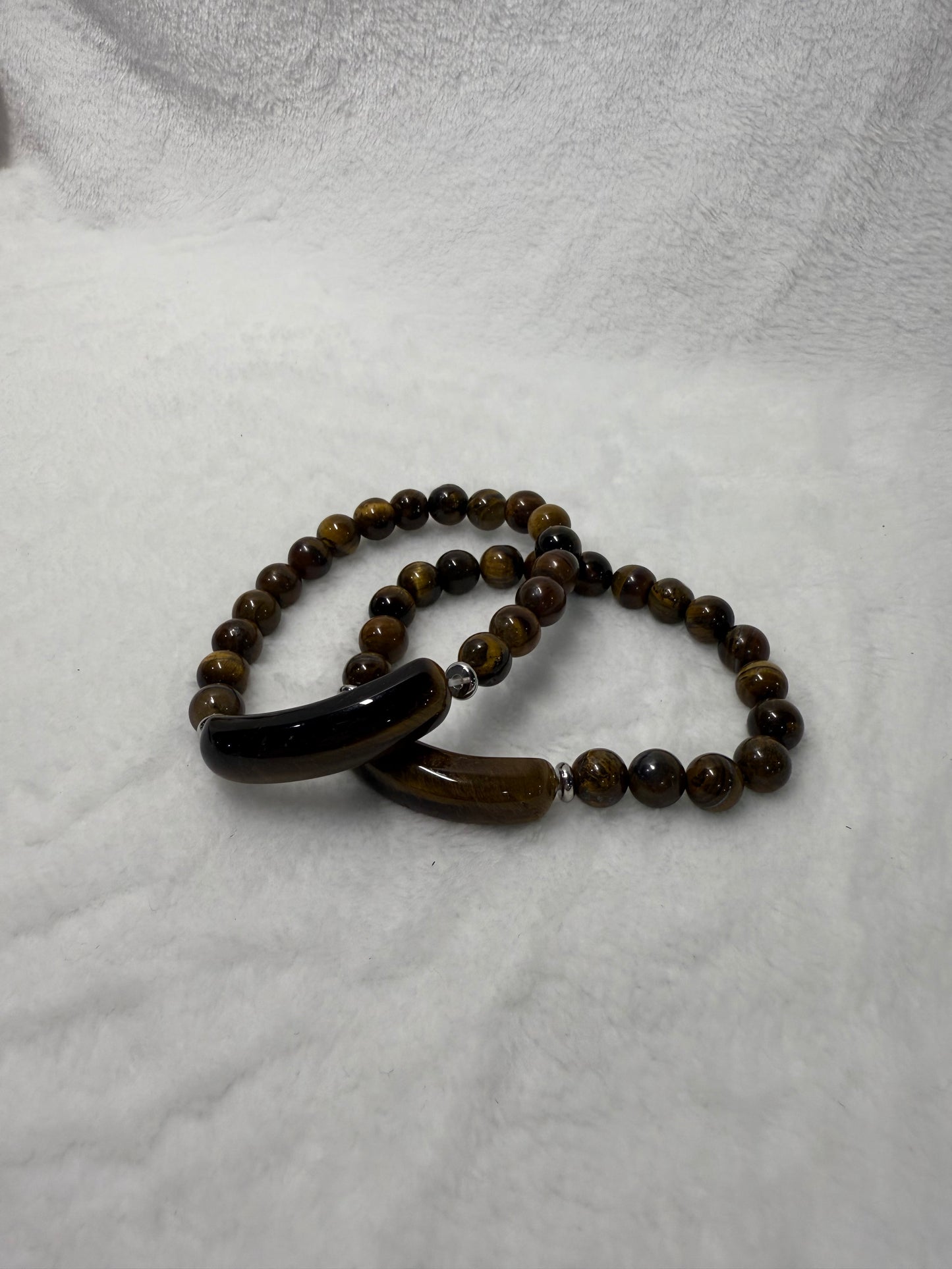 Crystal Beaded Bar Bracelets