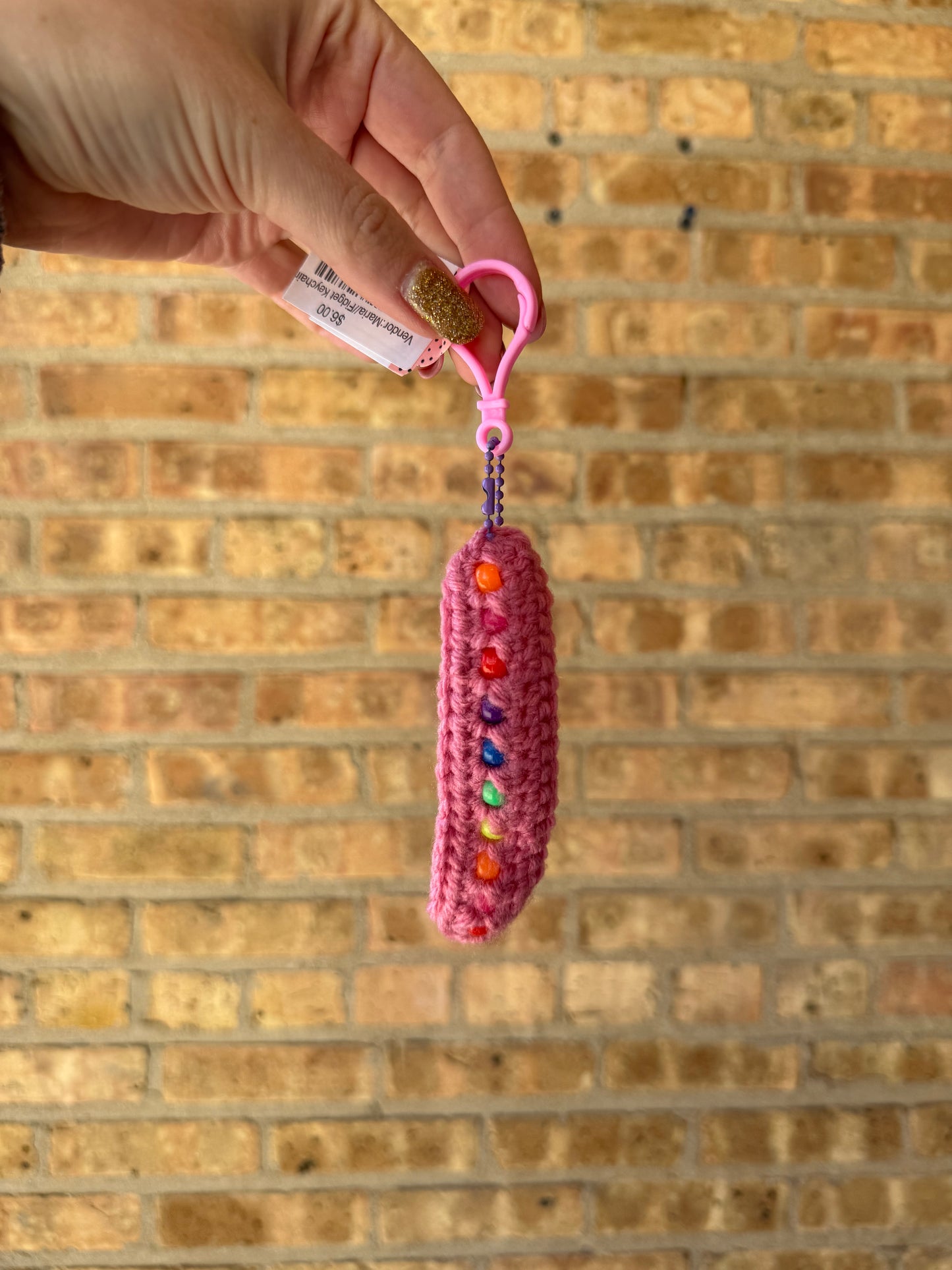 Crochet Fidget Keychain