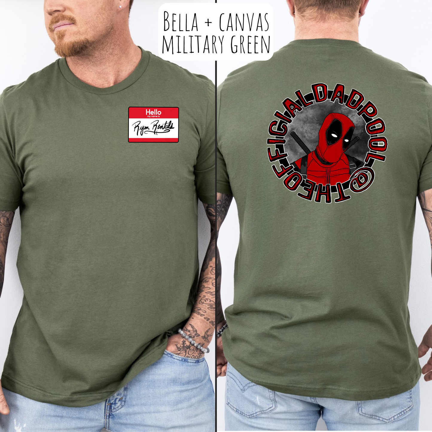 TheOfficialDadpool Logo Tee