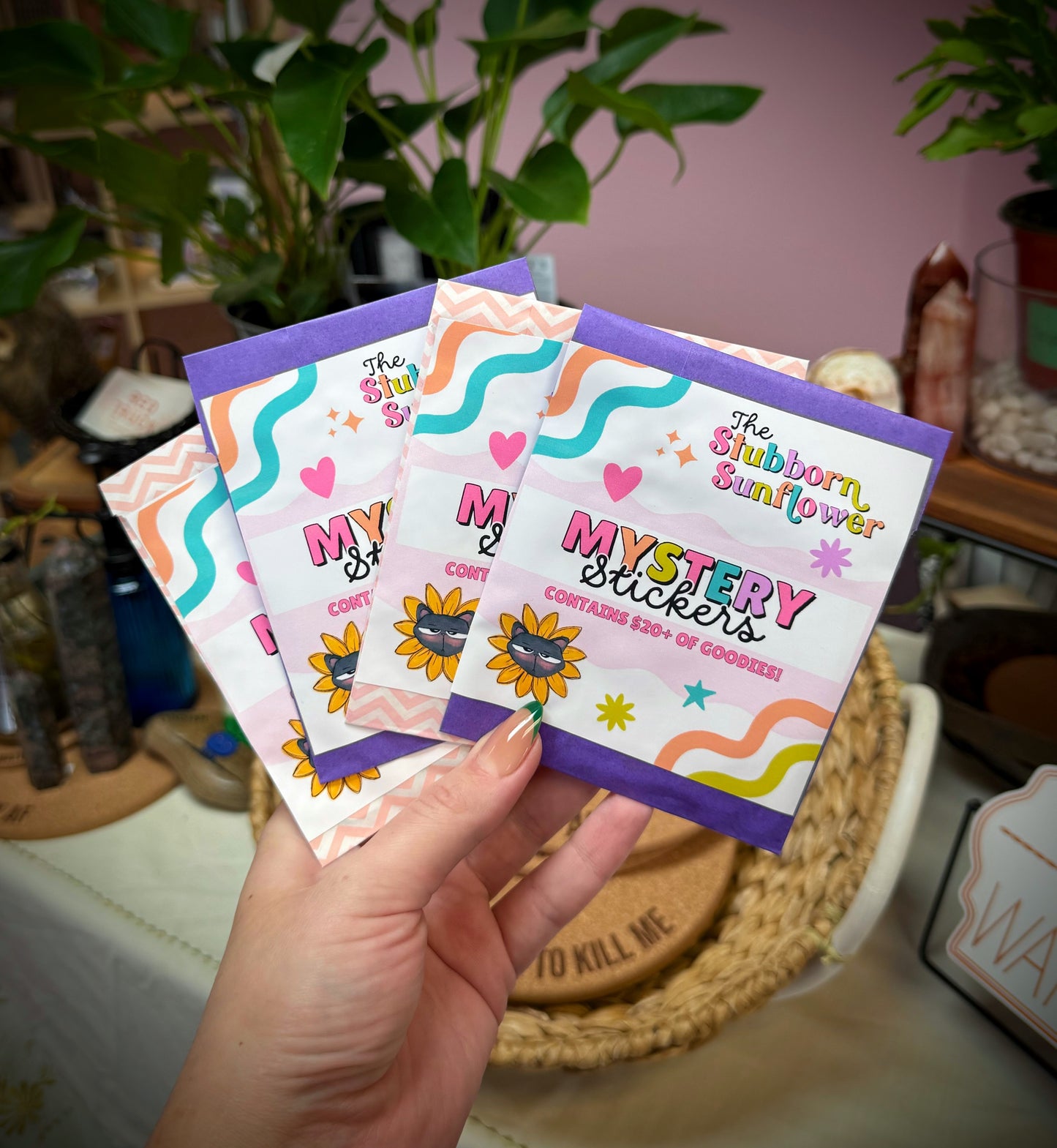 Mystery Sticker Packs