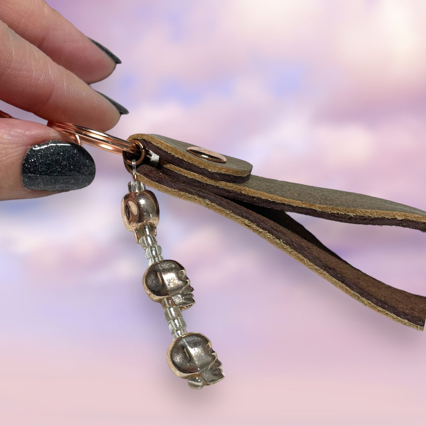 Brown Leather Loop