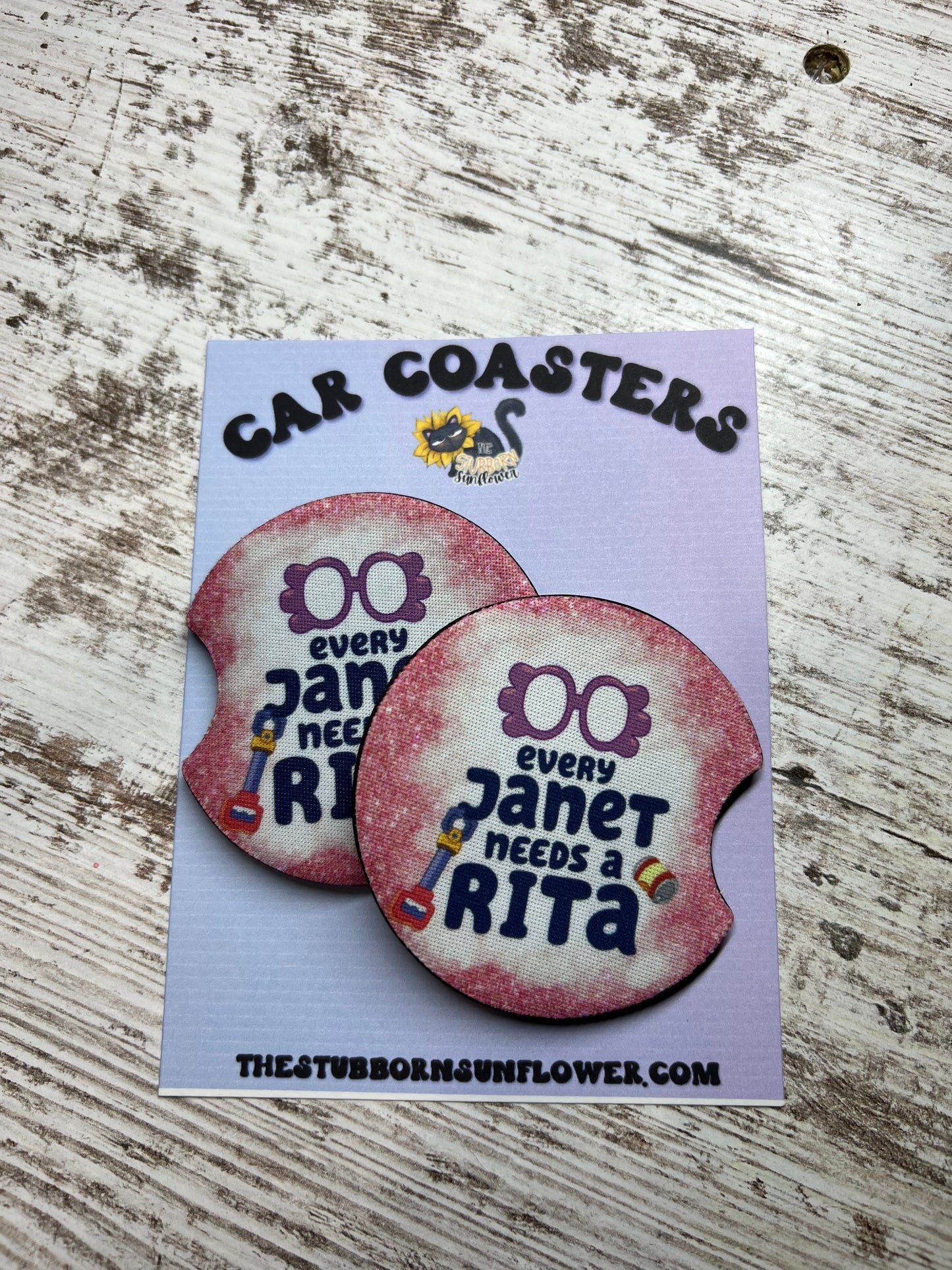 Neoprene Car Coasters
