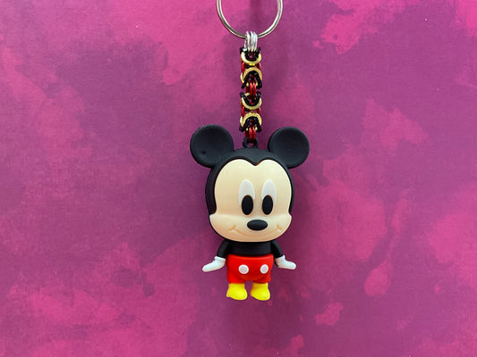 Magic Mouse || Lucky Ducks || Character Chainmaille Keychain