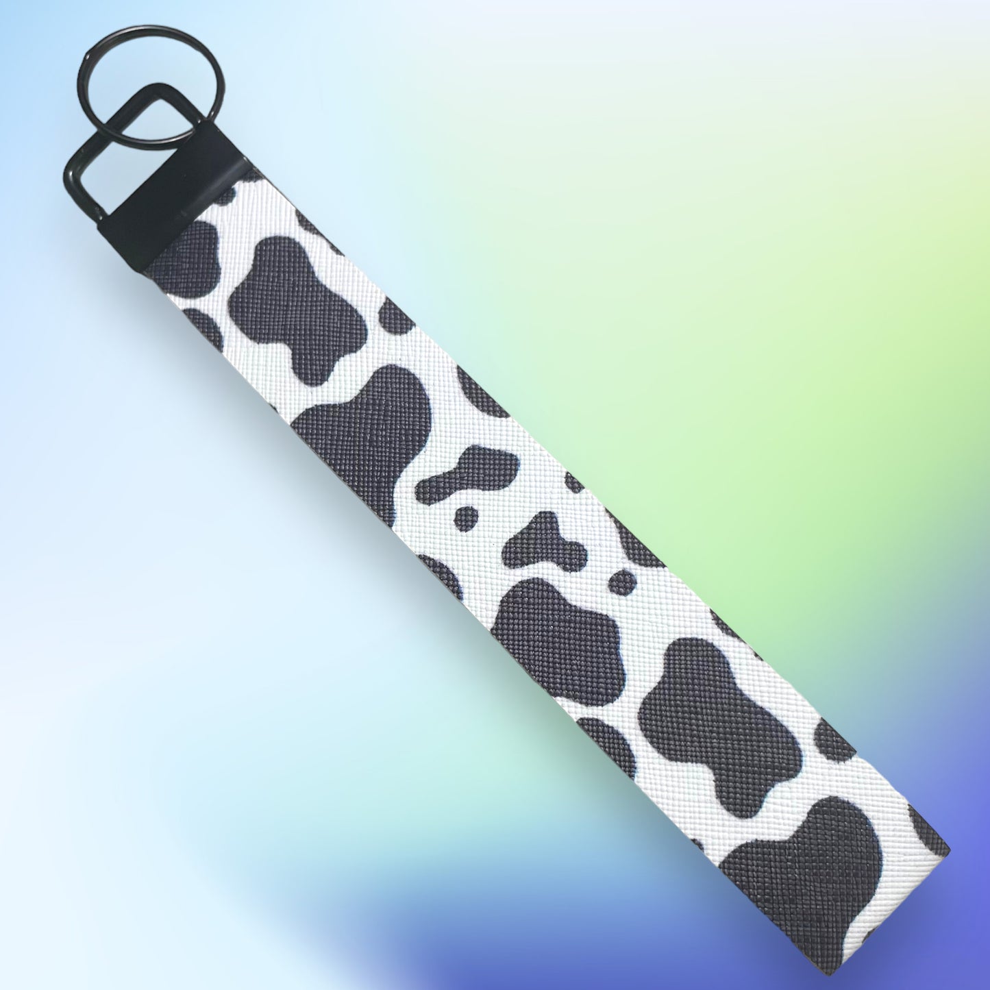 Animal Print Faux Leather Wristlet