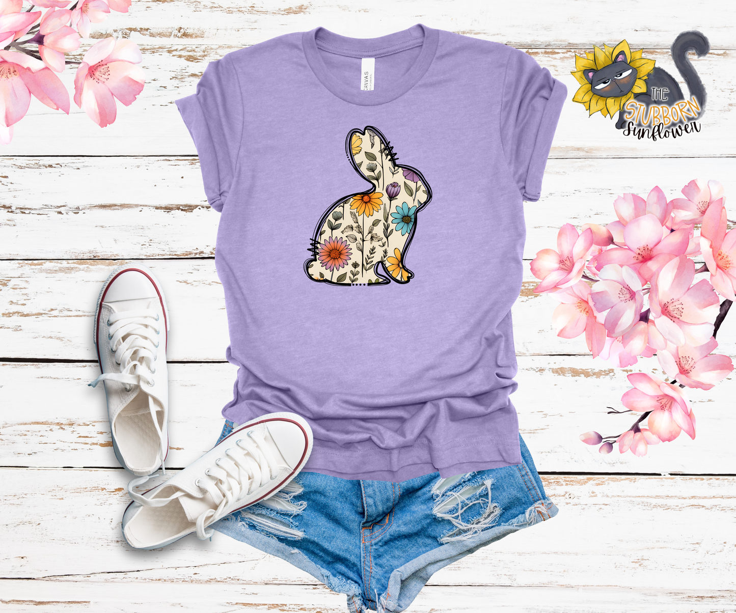Floral Bunny T-Shirt