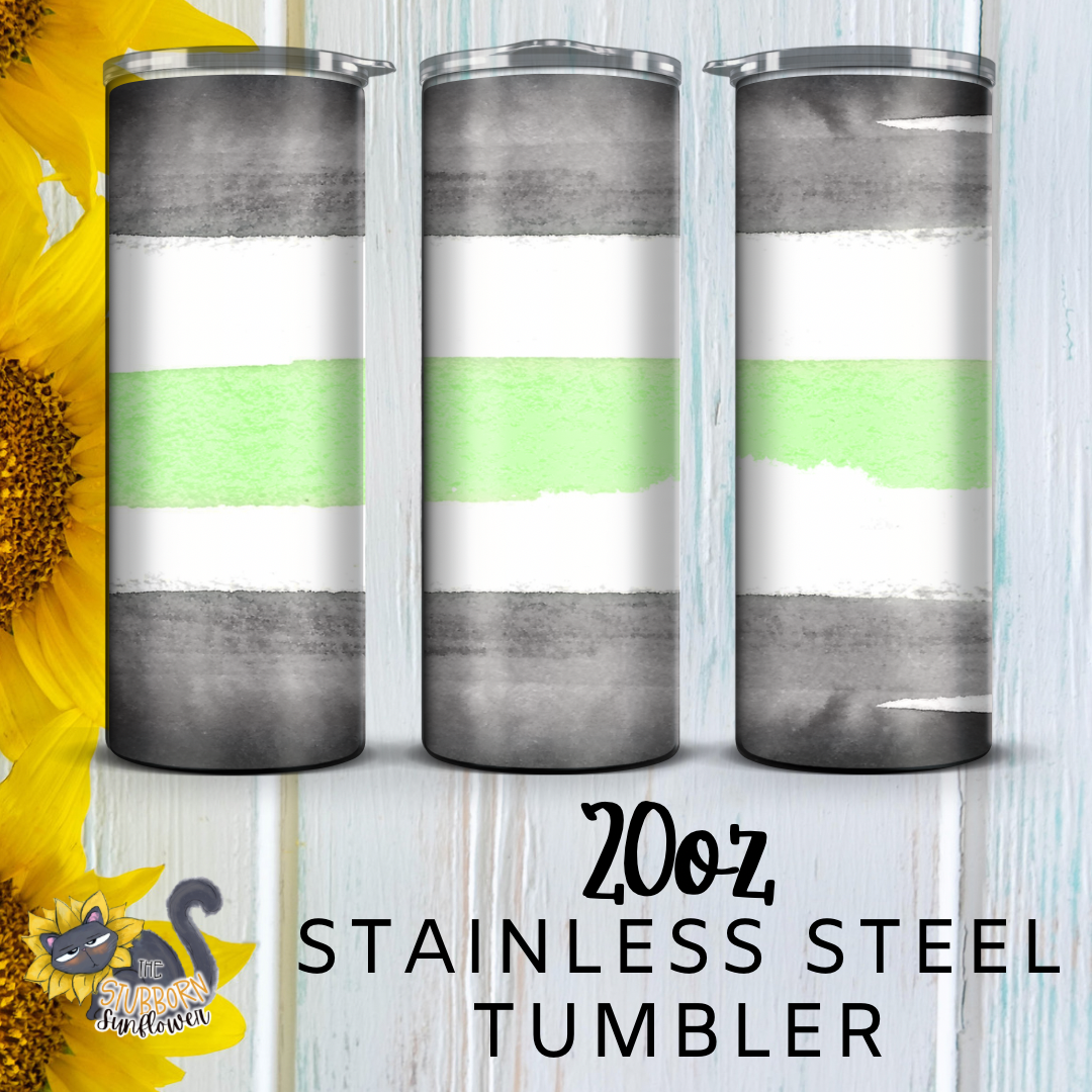 Pride Flags Watercolor 20 oz Tumbler