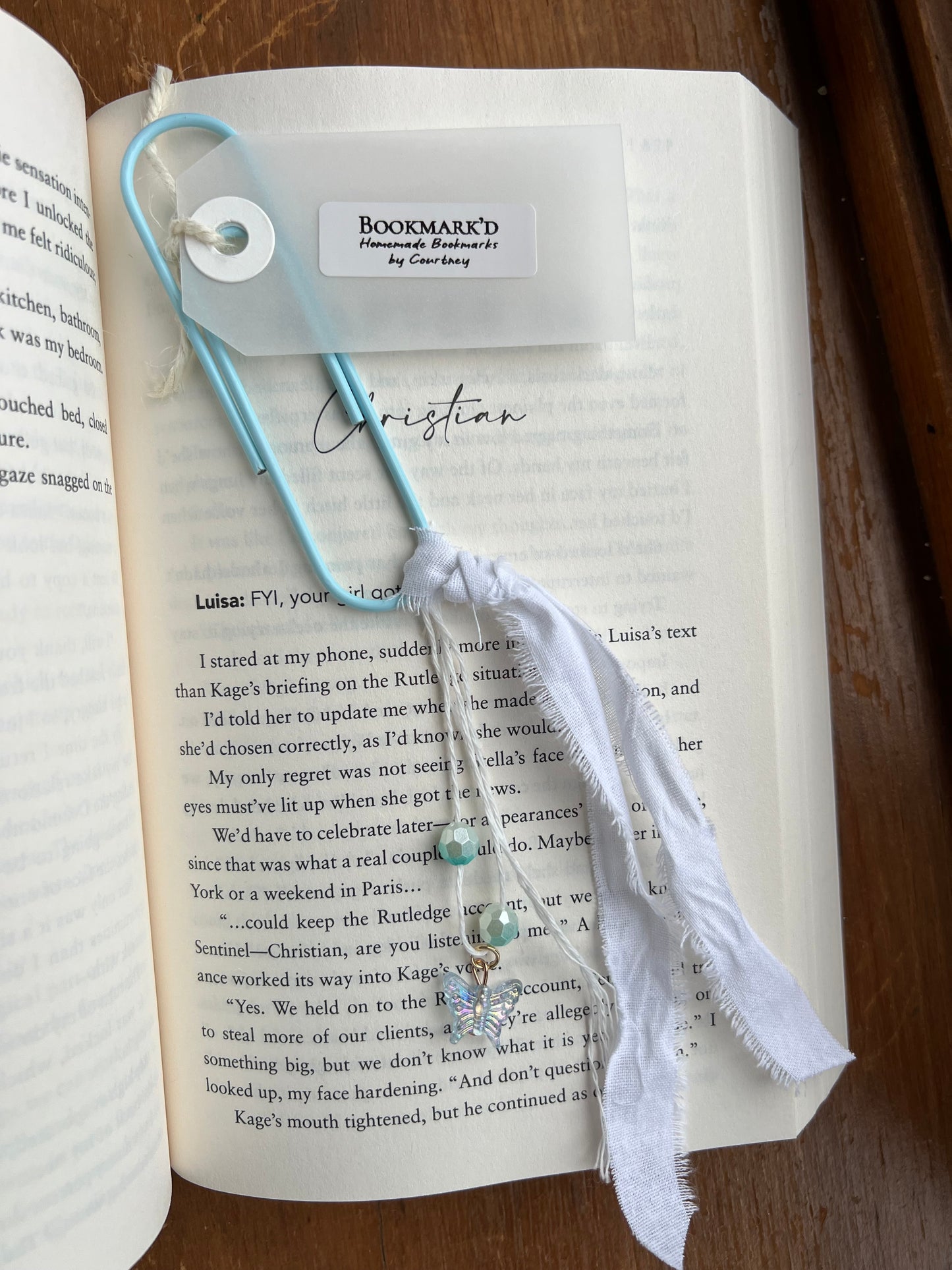 Paper Clip Bookmarks