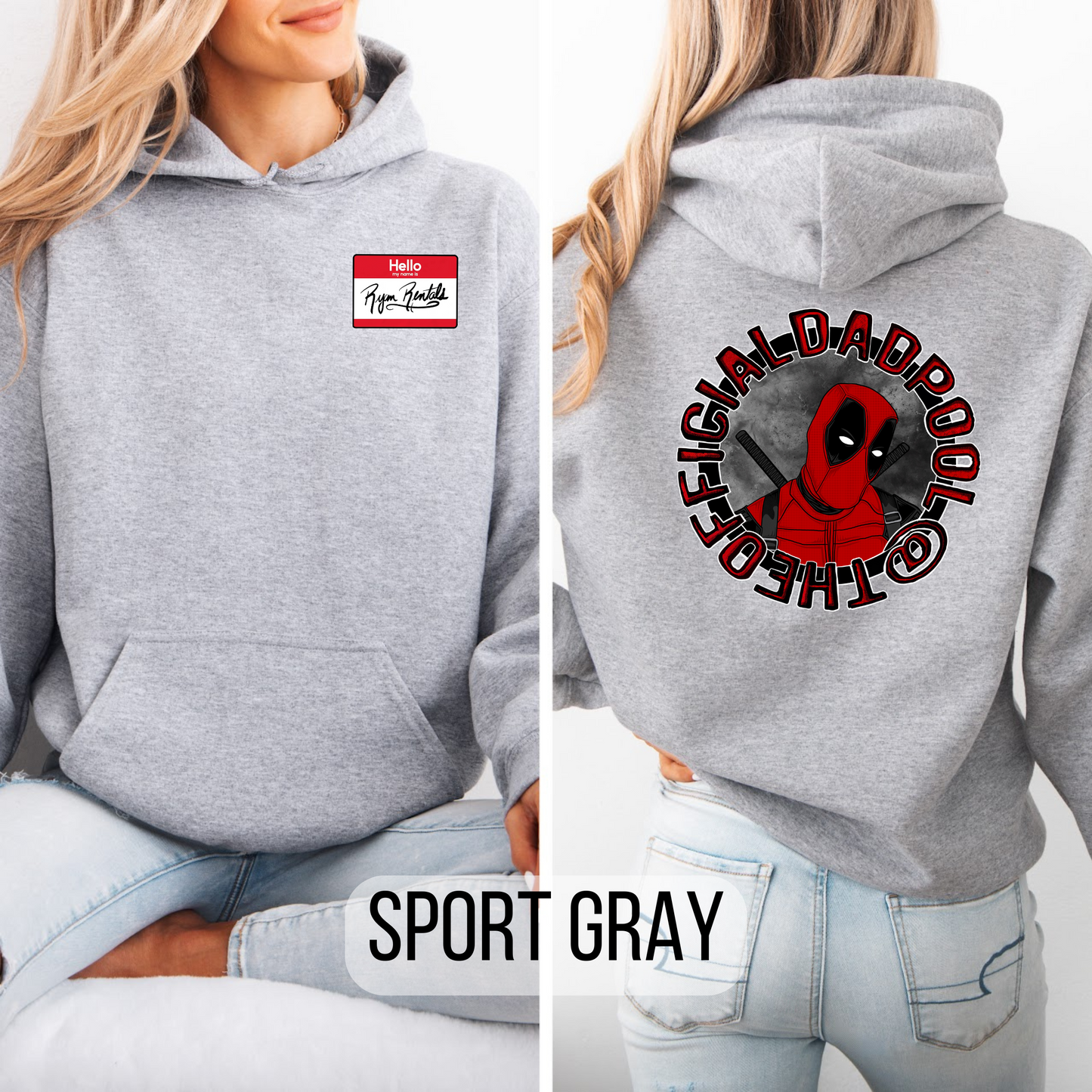 TheOfficialDadpool Logo Hoodie