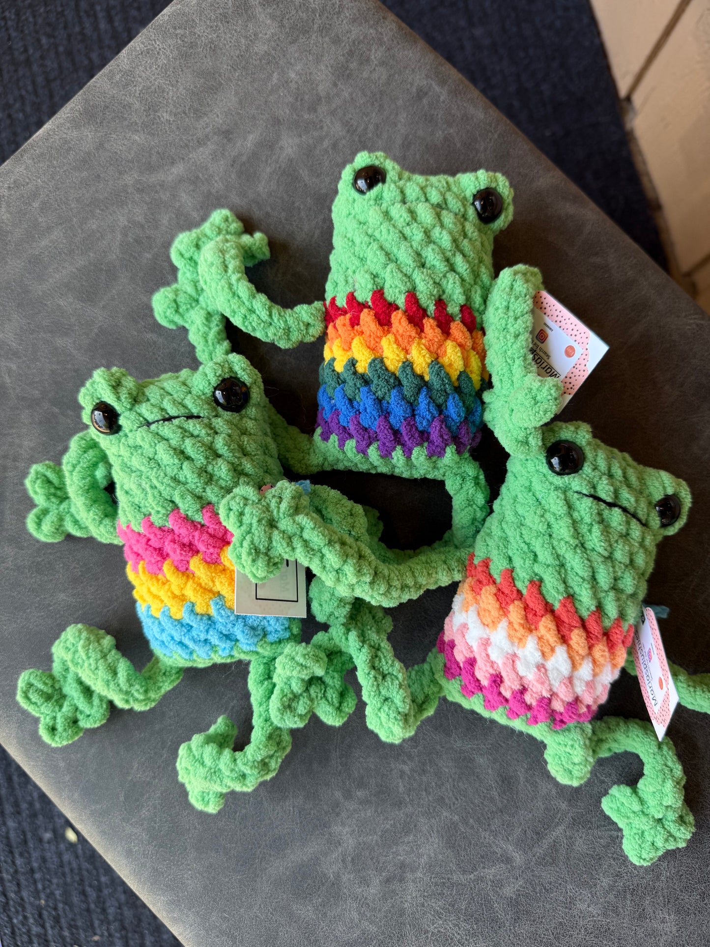 Pride Flag Froggies