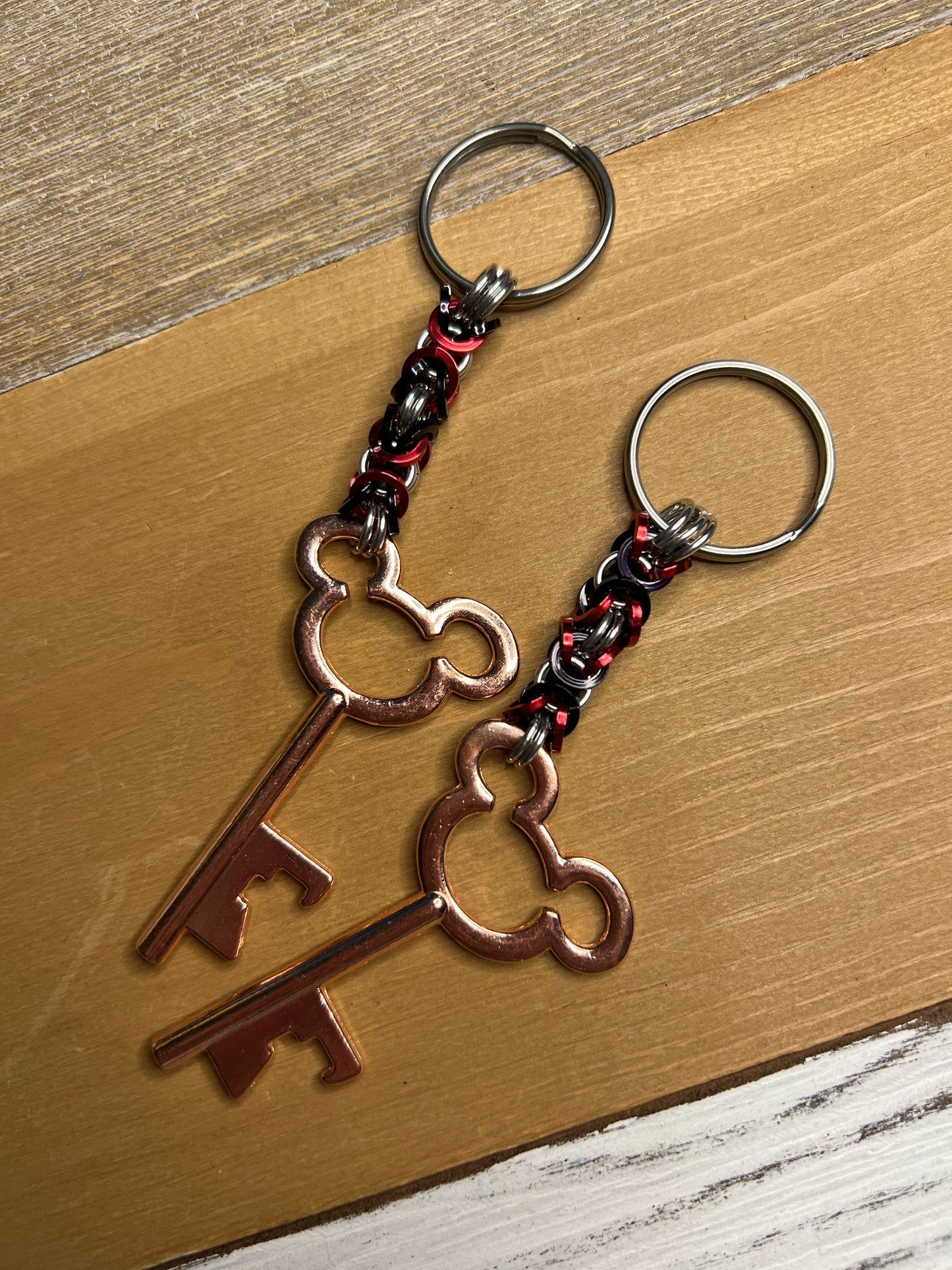 Chainmaille Bottle Opener Keychain