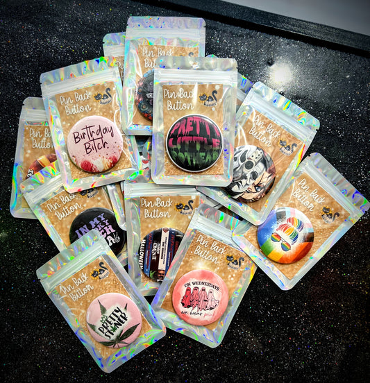 2 inch Pin Back Buttons