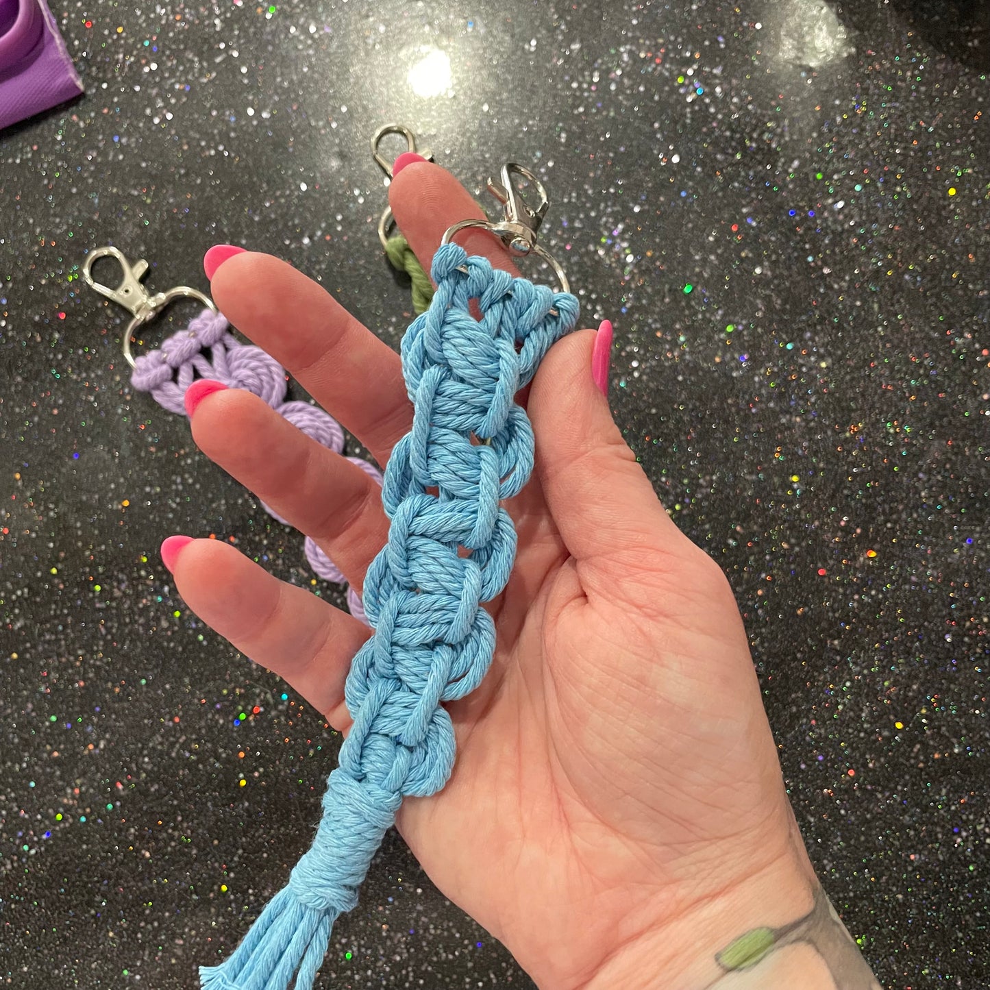 Macrame Keychain