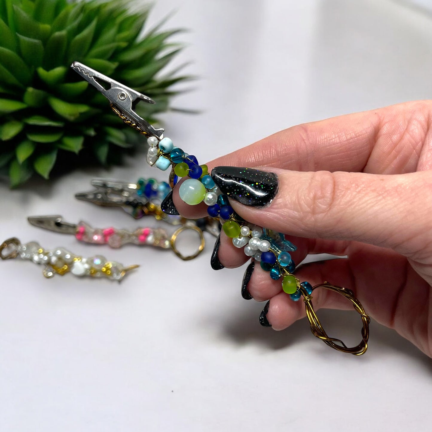 Beaded Herb Holder