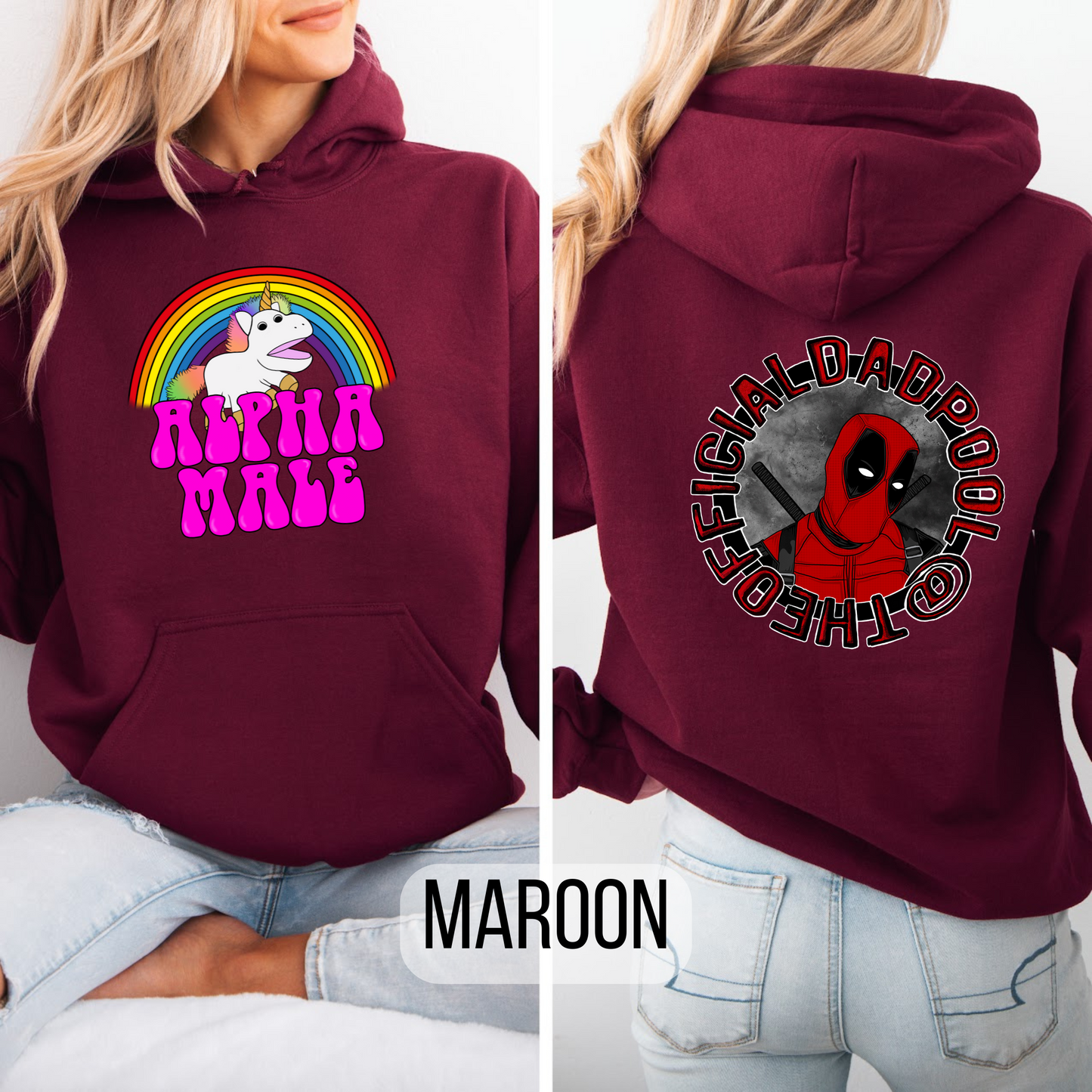 Alpha Male Unicorn Hoodie