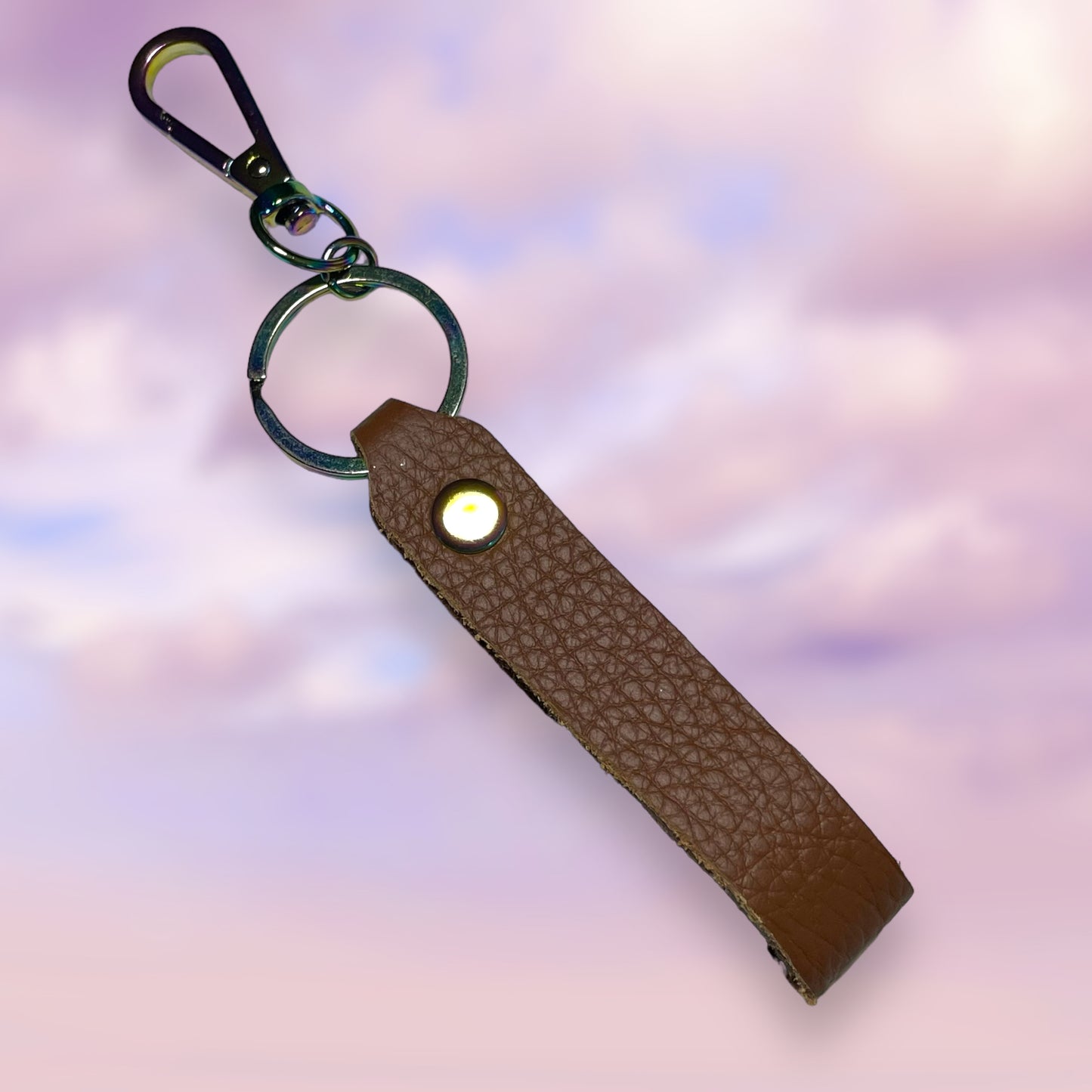 Brown Leather Loop
