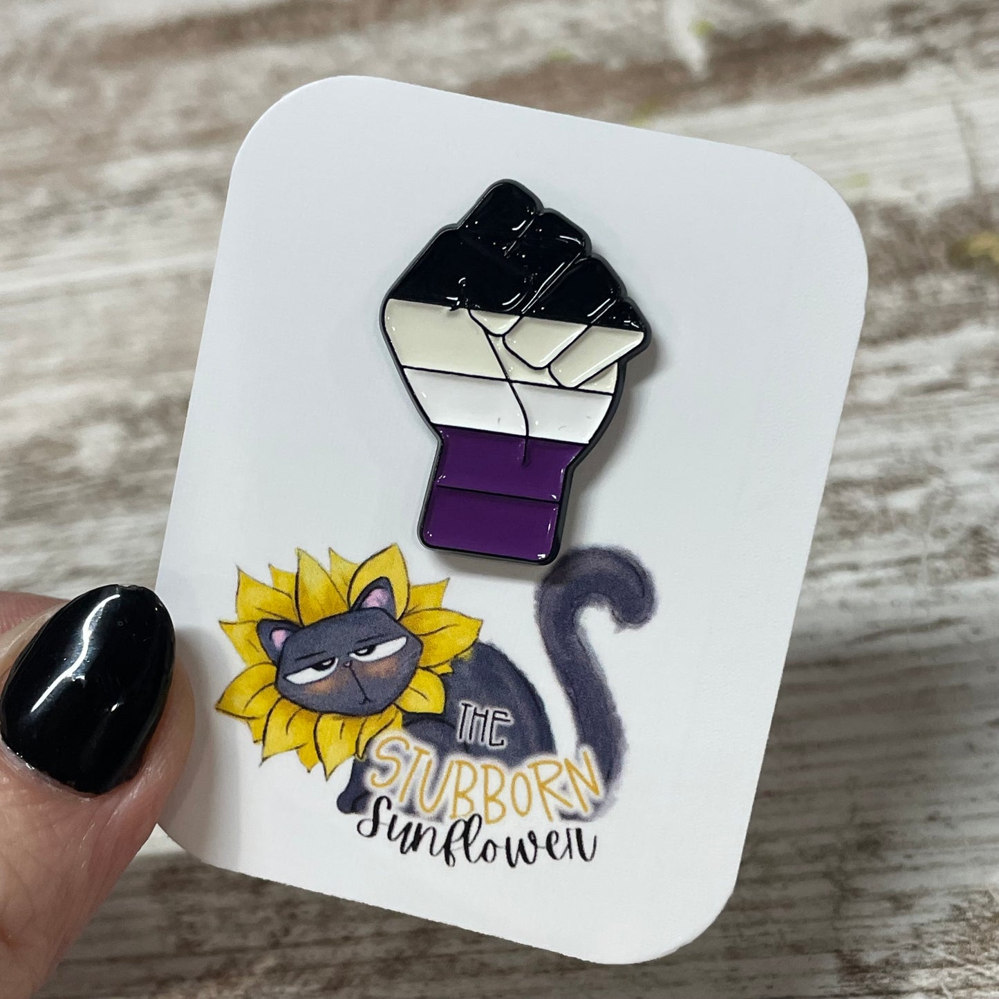 LGBT Flag Fist Pin