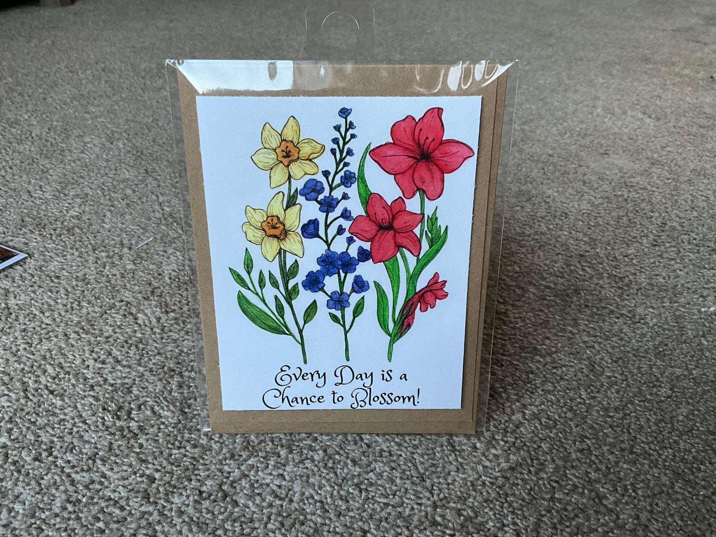 Handcrafted Greeting Cards - Thanks & Support