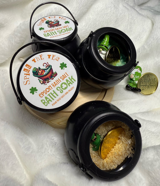 Pot O’ Gold Epsom Salt Bath Soaks