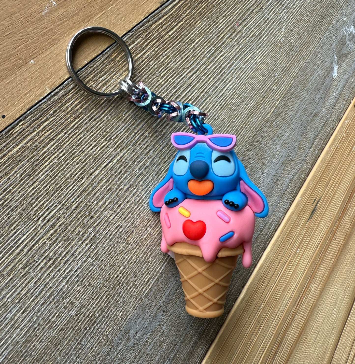 Stitch Chainmaille Keychains