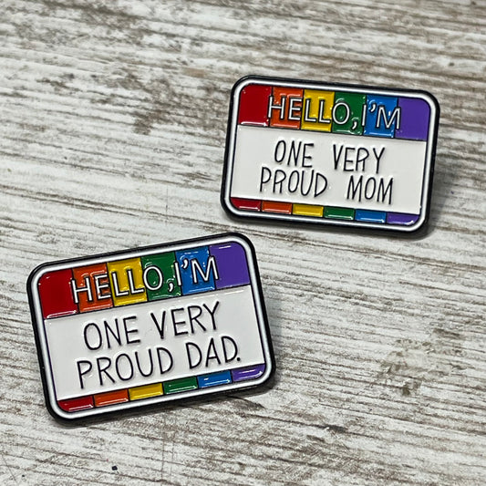 LGBT Proud Parent Pins