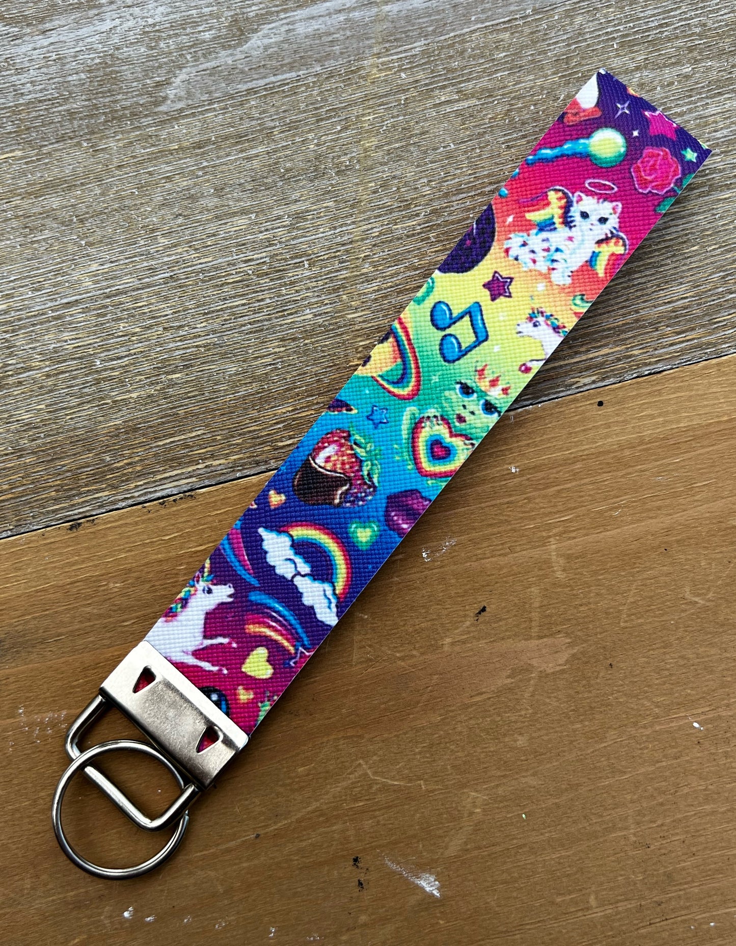90’s Aesthetic Faux Leather Wristlet