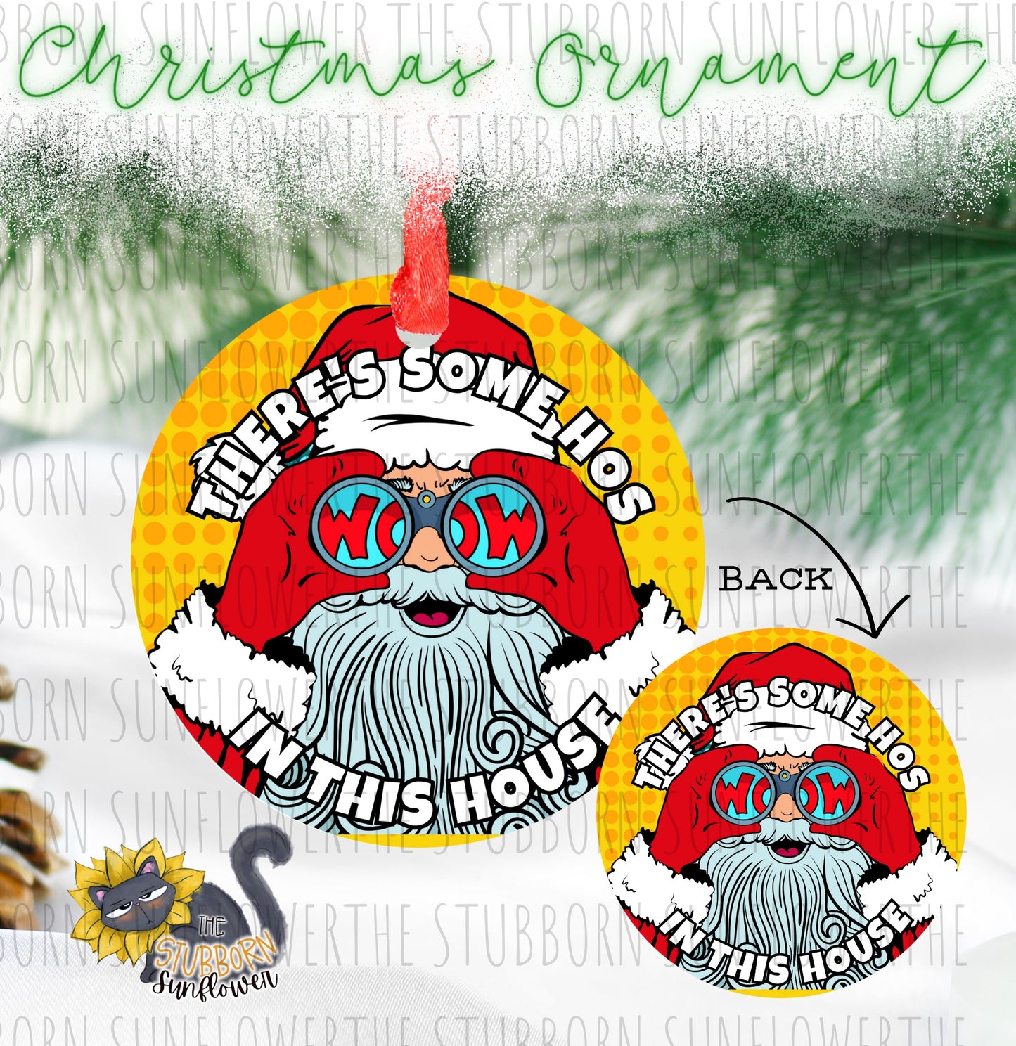 Humorous Christmas Ornaments