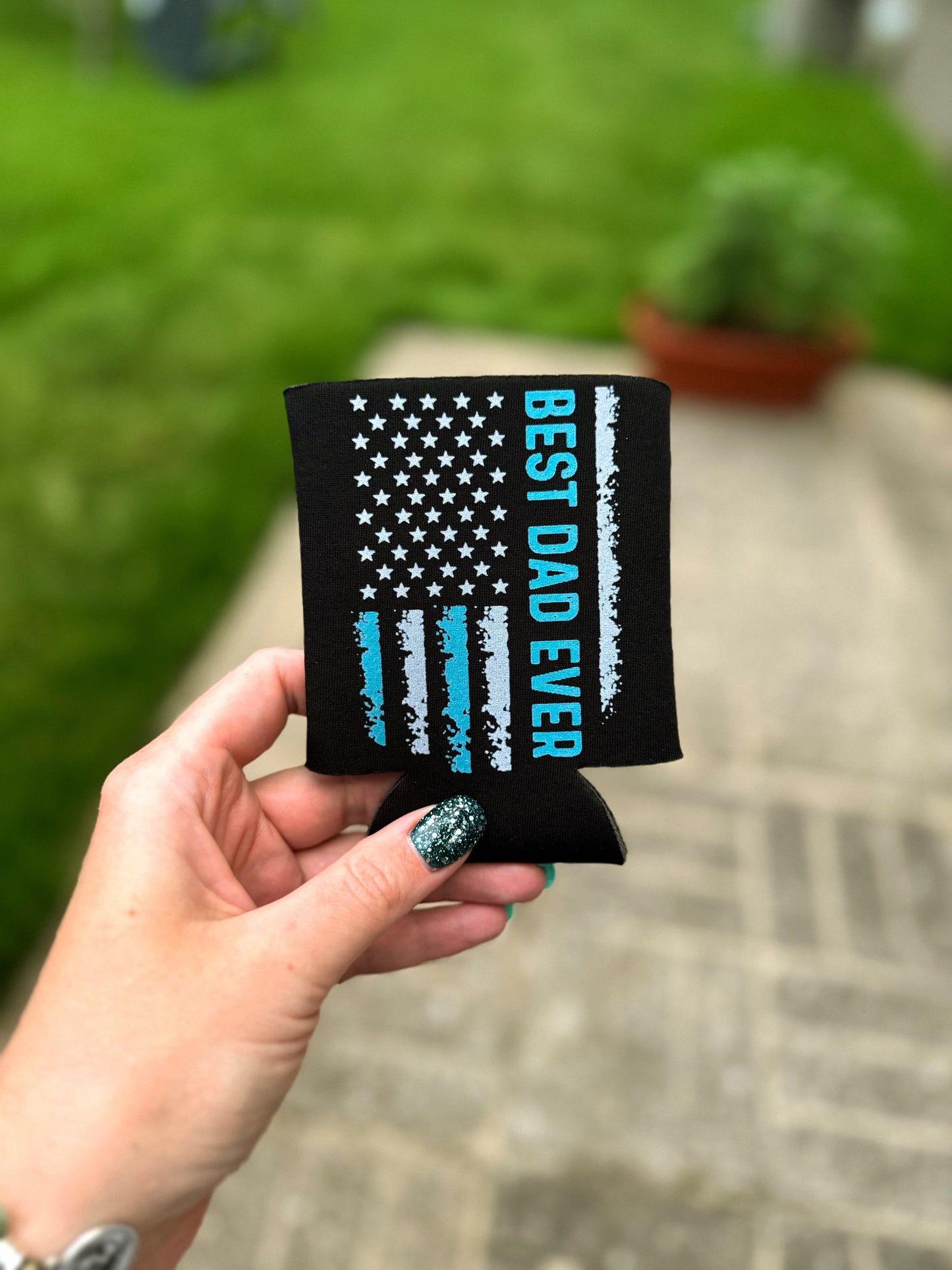 Best Dad Ever Can Koozies