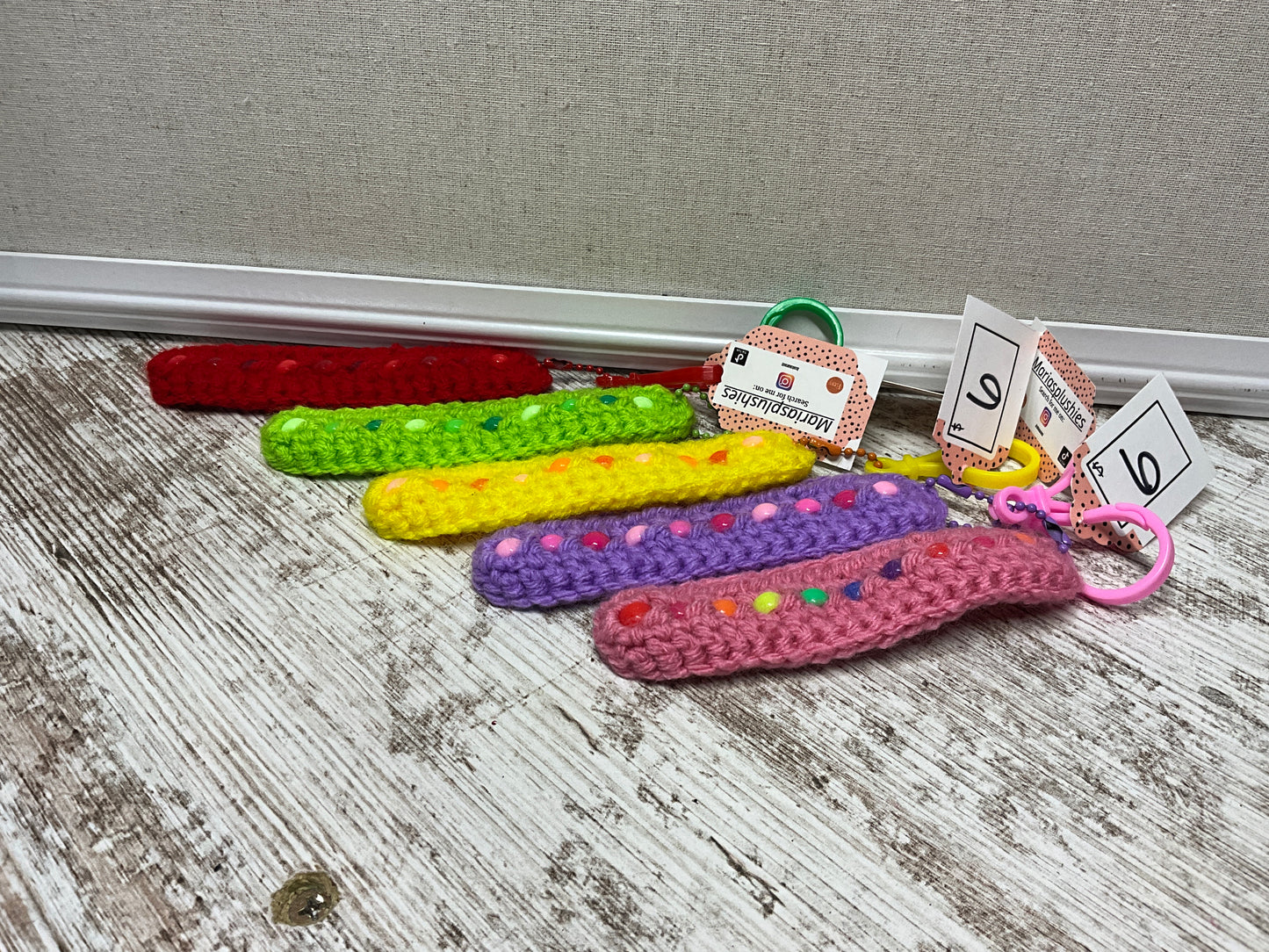 Crochet Fidget Keychain