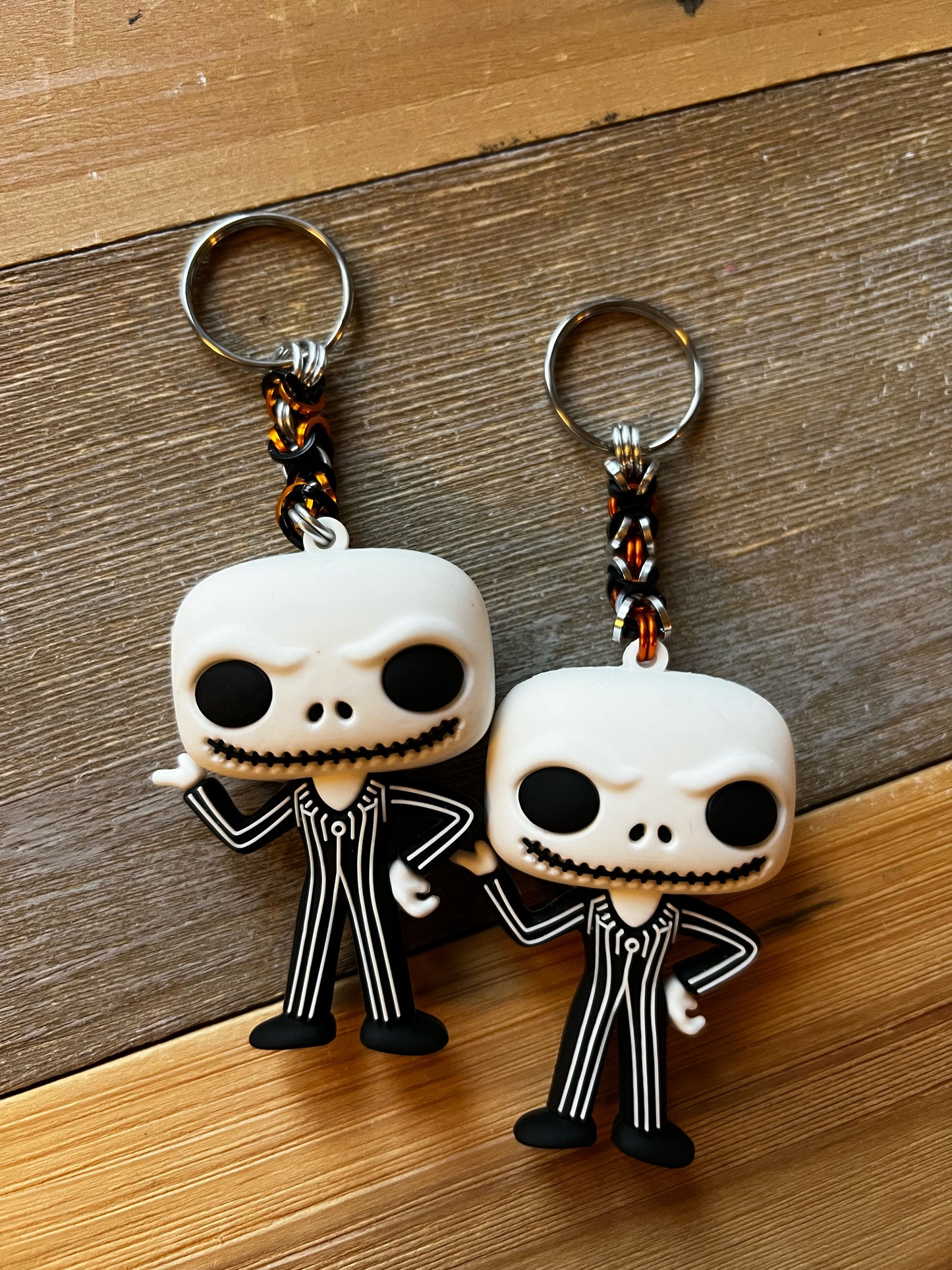 Chainmaille Nightmare Keychains