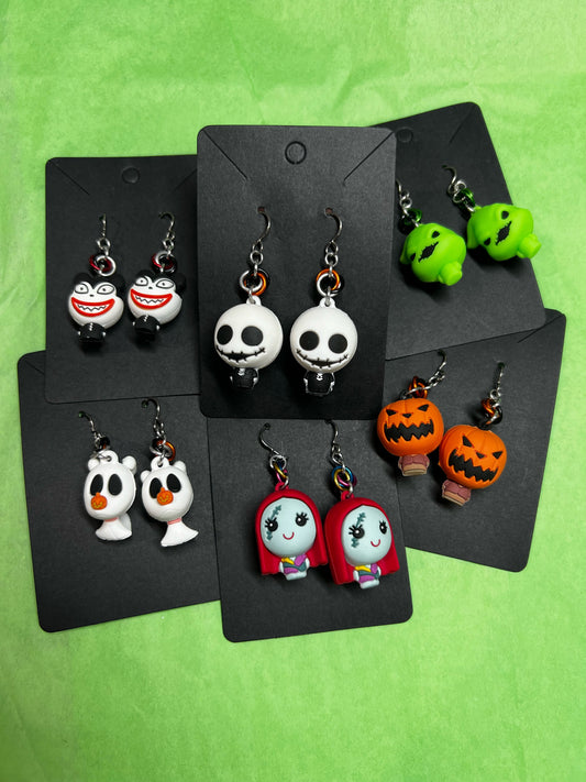 Nightmare Character Earrings || Handcrafted Chainmaille
