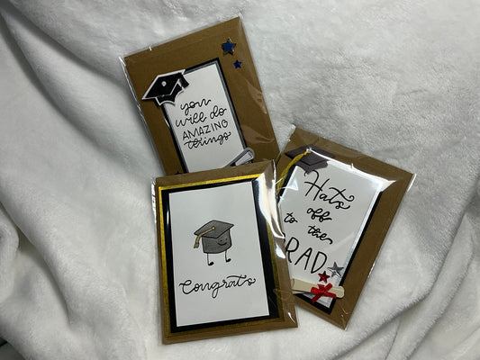 Handcrafted Greeting Cards - Graduation