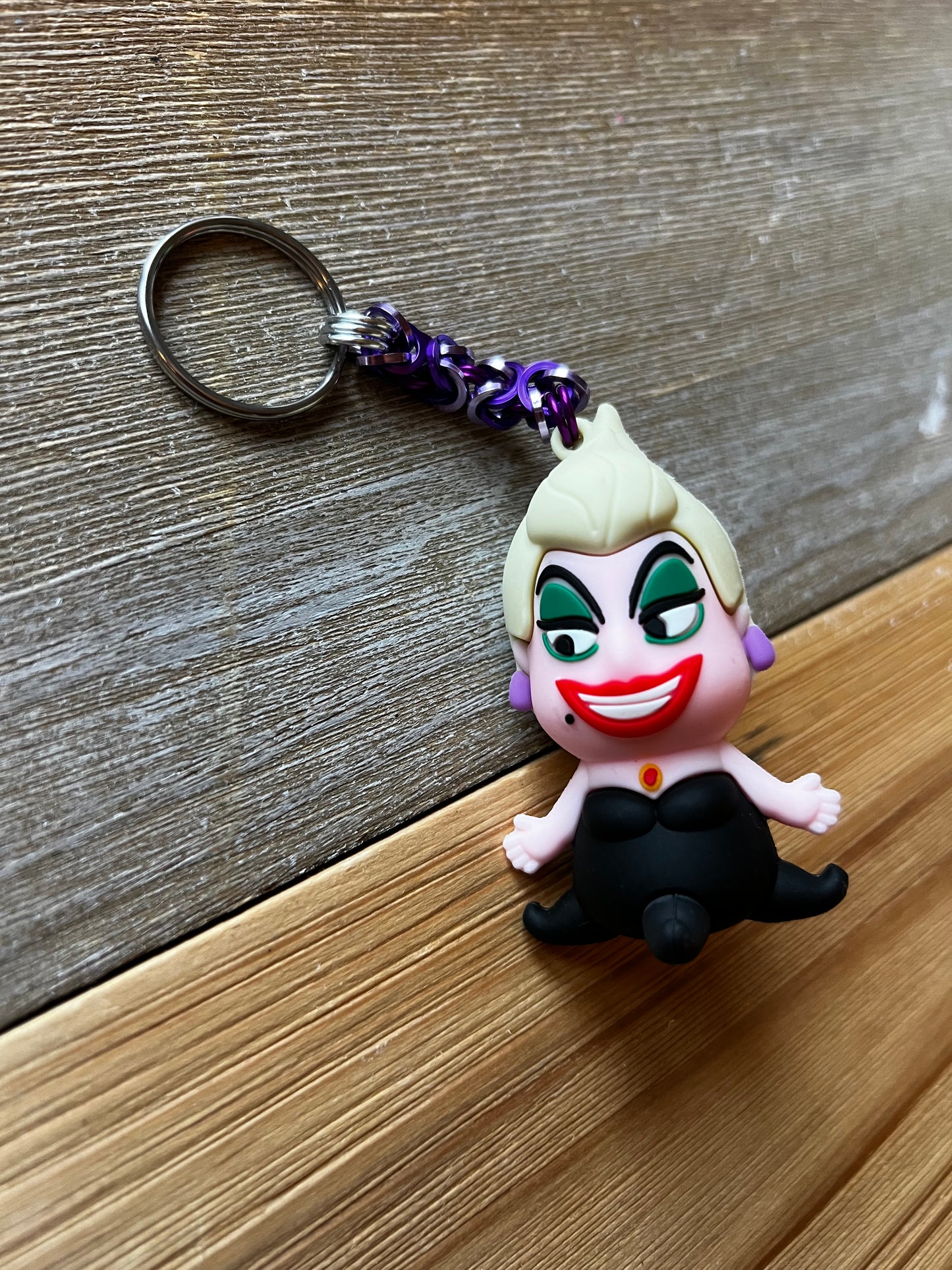 Chainmaille Villain Keychains