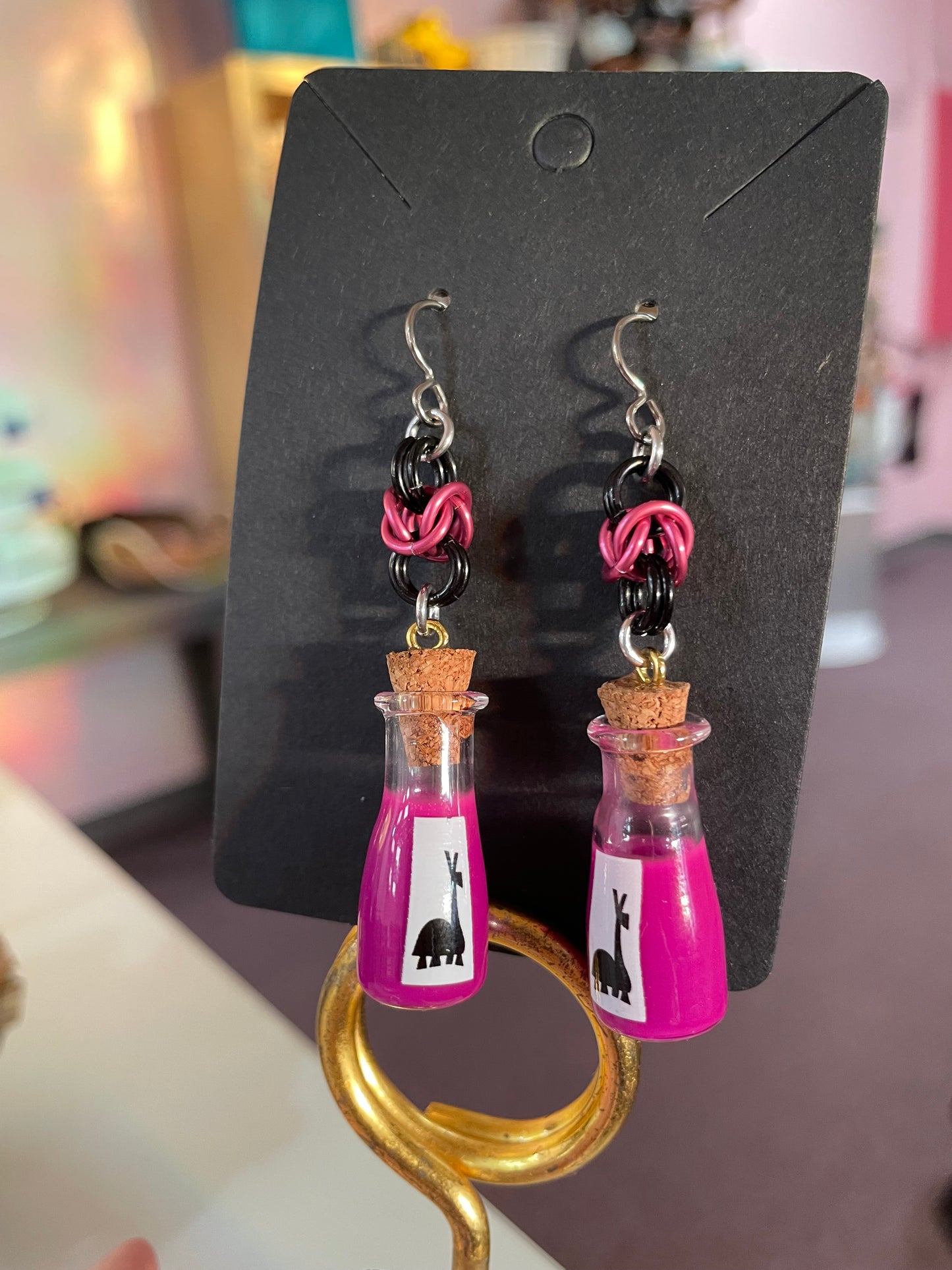 Character Chainmaille Earrings