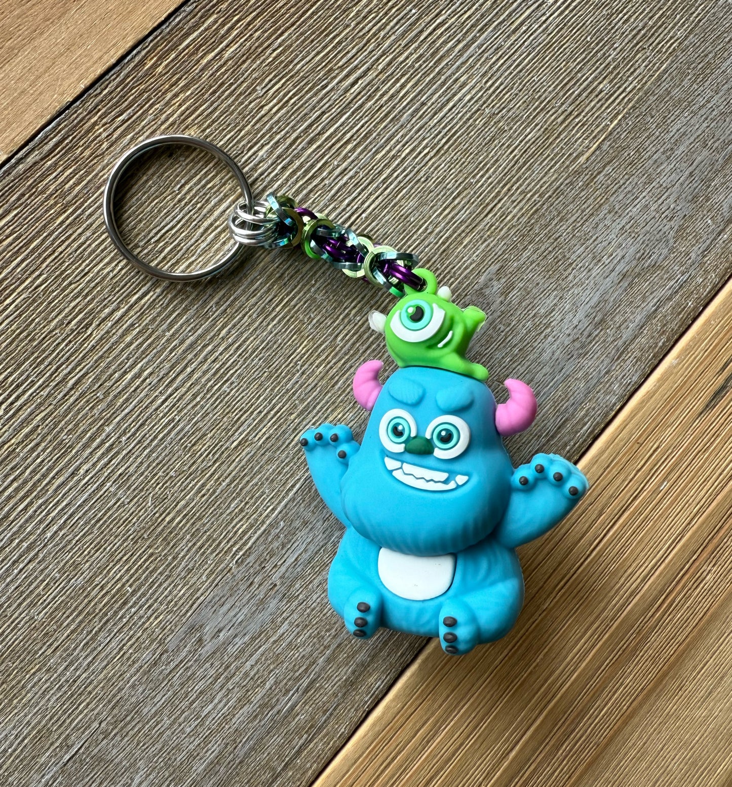 Monsters Chainmaille Keychain
