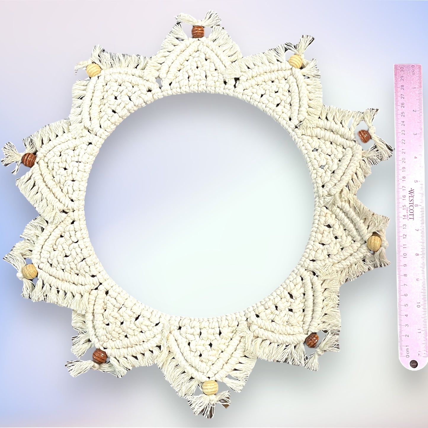 Macrame Wreath Wall Art