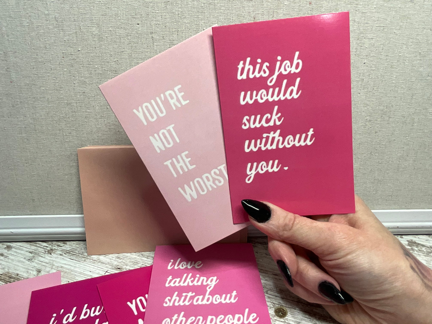 Misfit Misprint Valentines Cards
