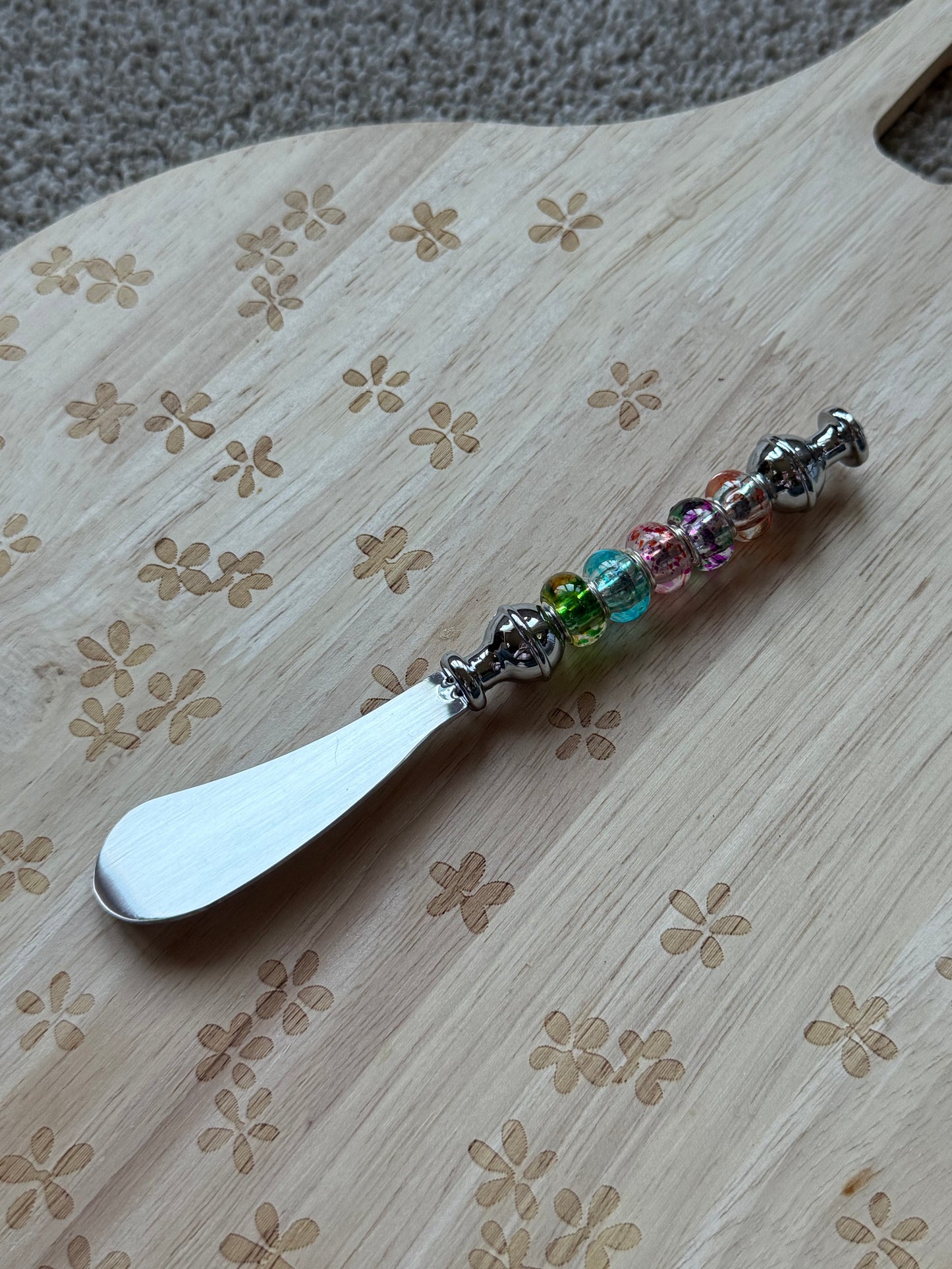 Beaded Cheese Knives