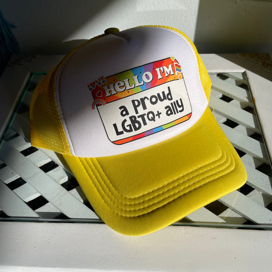 LGBT Ally Trucker Hat