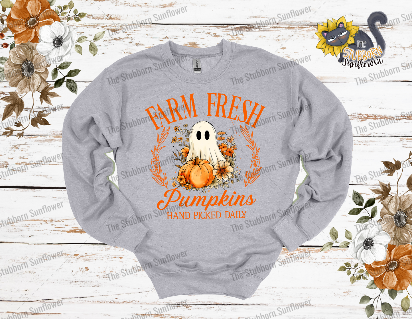 Farm Fresh Pumpkins Sweatshirt