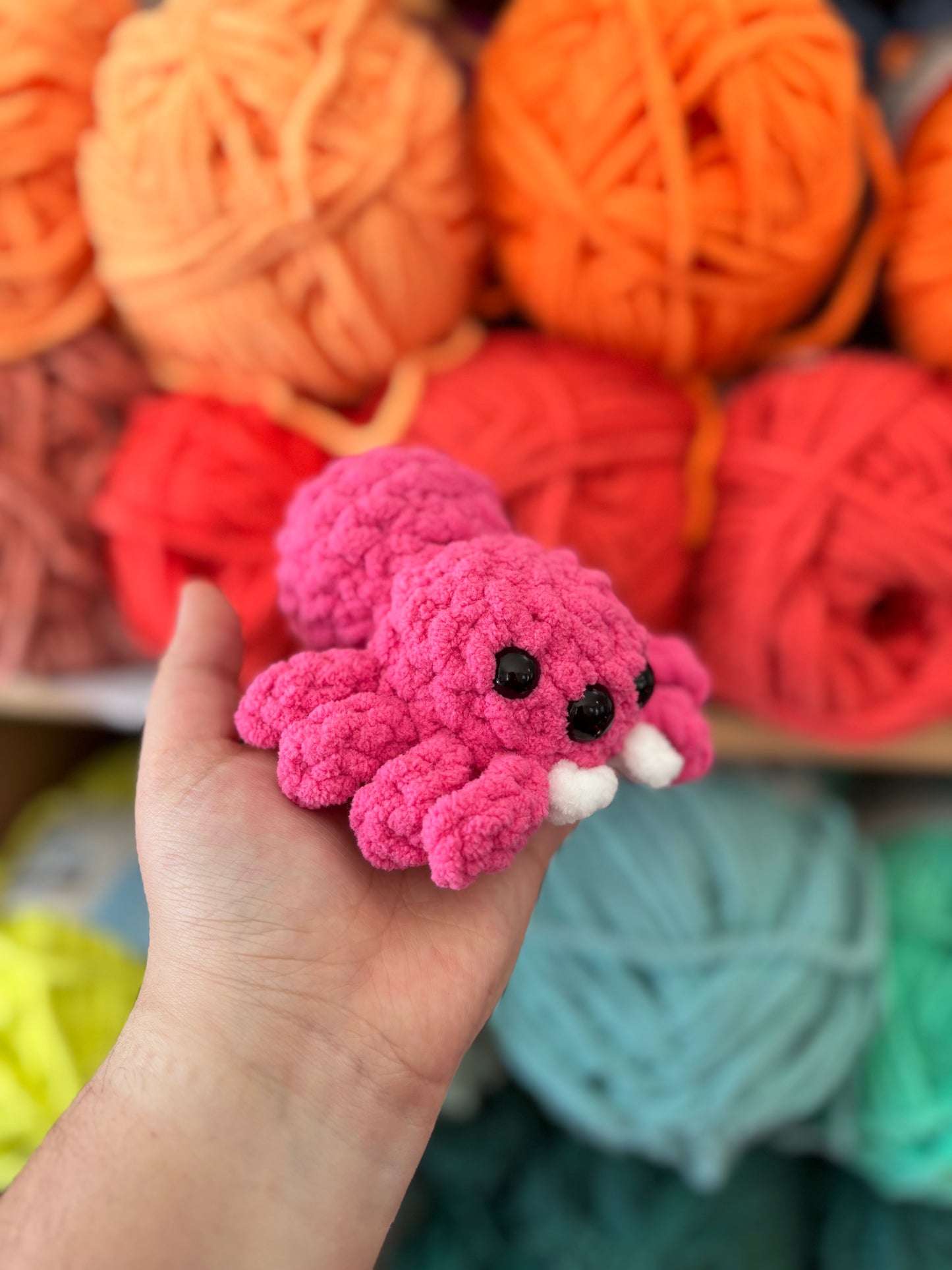 Crochet Jumping Spider